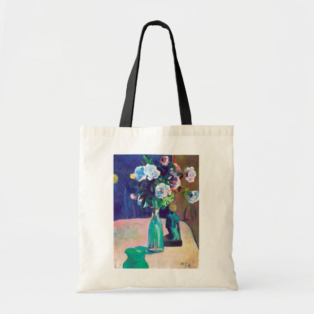 Rose und Statuette, Gauguin Tragetasche (Vorne)