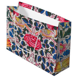 Rose und Vogel, William Morris große Geschenktasch Geschenktüte