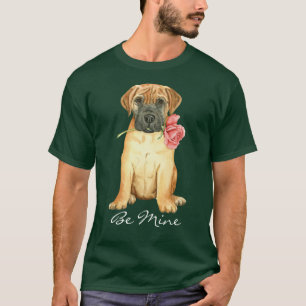 Rose Valentin Bullmastiff T-Shirt
