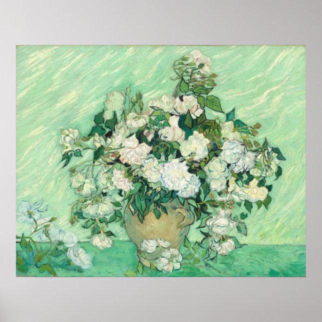 Rose - Vincent van Gogh Fine Art Poster (Vorne)