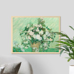 Rose Vincent van Gogh Poster<br><div class="desc">Schöne Kunst noch Leben Blumenmalerei Rose von Vincent van Gogh</div>
