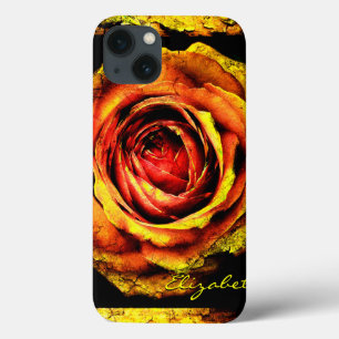 ROSE VINTAGE 1 COQUE IPAD