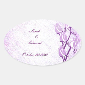 Rose violet Enregistrer les stickers Date