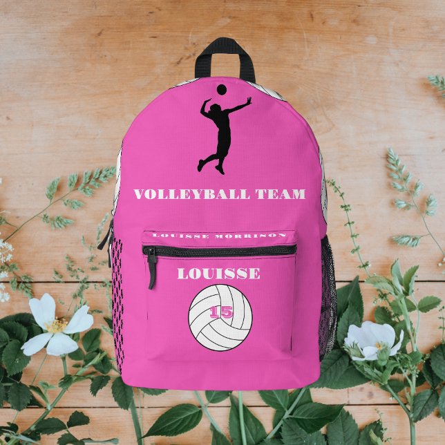 ROSE VOLLEYBALL sacs à dos filles joueur SPORT (ROSE VOLLEYBALL backpacks girls player SPORT)