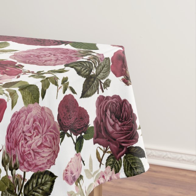 Rose vom Garten Tischdecke (Beispiel)