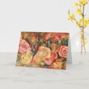 Rose von Auguste Renoir Karte