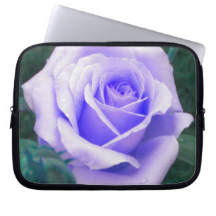 Rose von Blasslavendel Laptopschutzhülle