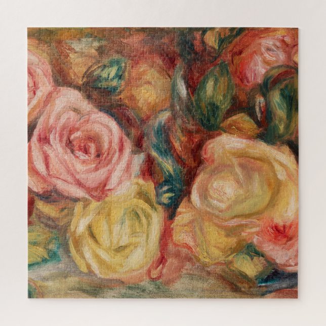 Rose von Renoir Impressionist Painting (Vertikal)