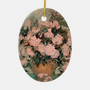 Rose von Vincent van Gogh Keramik Ornament
