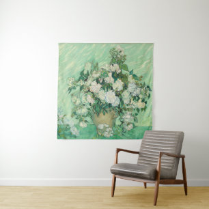 Rose von Vincent Van Gogh Wandteppich