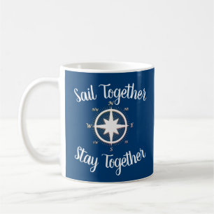 Rose von Windschutzscheiben Nautical Compass Custo Kaffeetasse