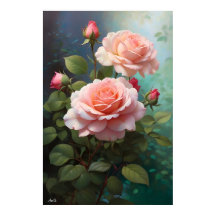 Rose | WallArt | Ölmalerei