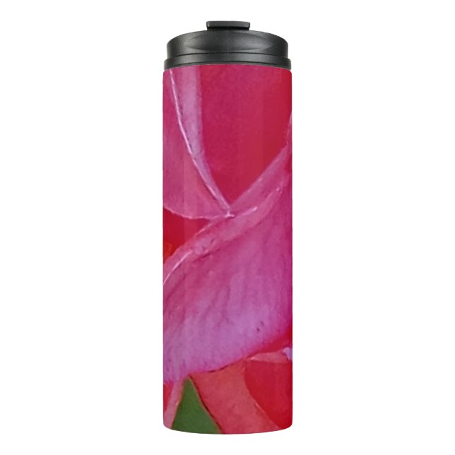 Rose Wasser Thermosbecher (Vorderseite)