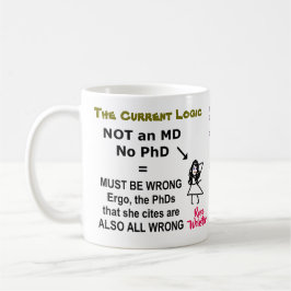 Rose Webster ist NICHT ein MD oder ein PhD Kaffeetasse