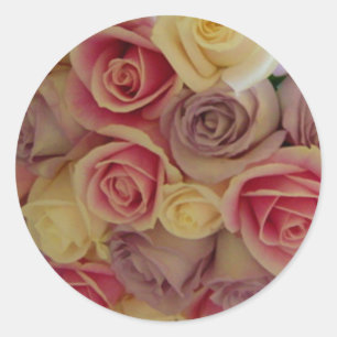 Rose Wedding Umschlag Aufkleber Sticker