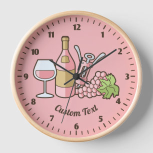 Rose Weinuhr Uhr