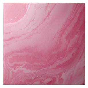 Rose Weiße Keramik Tile Fliese