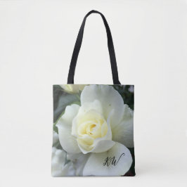Rose Weißer Foto Garten Tasche