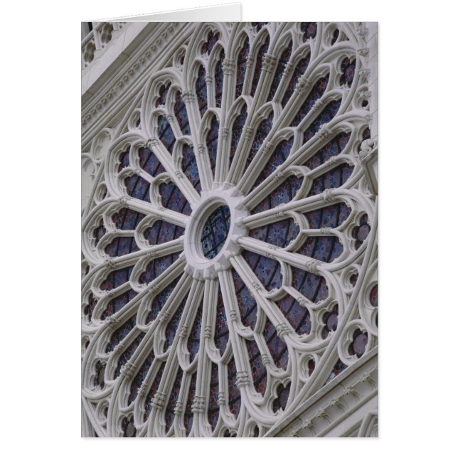 Rose window from the west facade, c.1270 (Vorne)