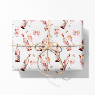 Rosé Wine Lover Geschenkpapier Set