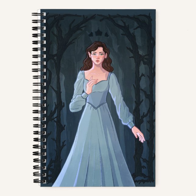 Rose Wolfe The Zwölf Kingdoms Spiral Notebook Notizbuch (Vorderseite)