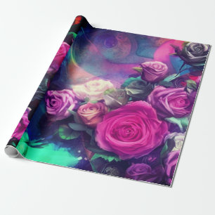 Rose Wrapping Paper Geschenkpapier