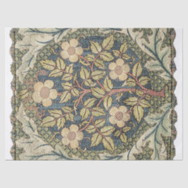 Rose Wreath von William Morris Seidenpapier
