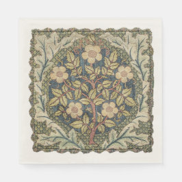 Rose Wreath von William Morris Serviette