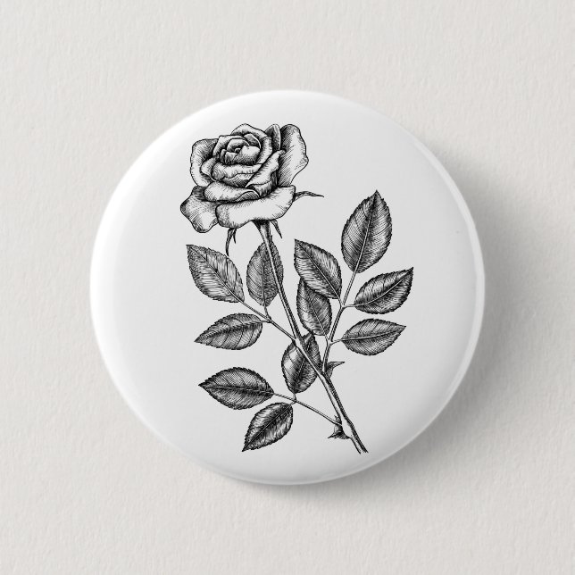 ROSE ZEICHN 2 BUTTON (Vorderseite)