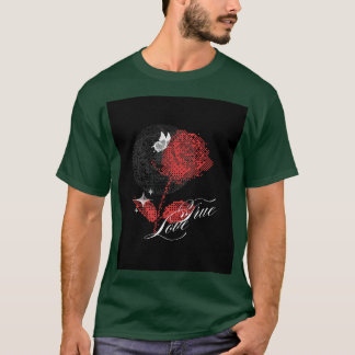Rose zu Shirt