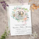 Rose zum 30. Geburtstag der Hochzeit "Floral Chic  Einladung (Von Creator hochgeladen)