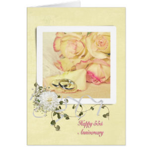 Rose zum 55. Hochzeitstag