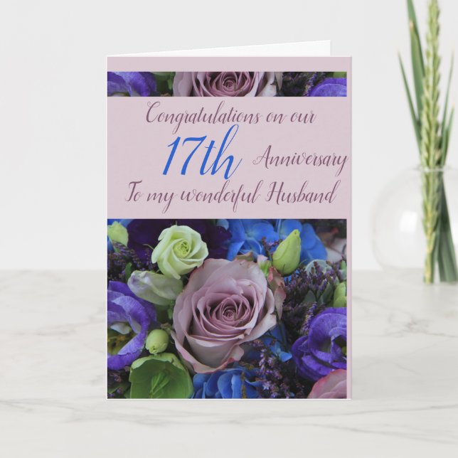 Rose zum Hochzeitstag vollständig anpassbar Karte (Vorderseite)