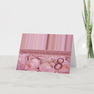 Rose zum Hochzeitstag vollständig anpassbar Karte