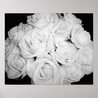Rose zur Leinwand Poster