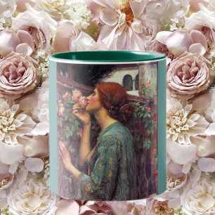 Rose Zweifarbige Tasse