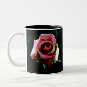 Rose Zweifarbige Tasse