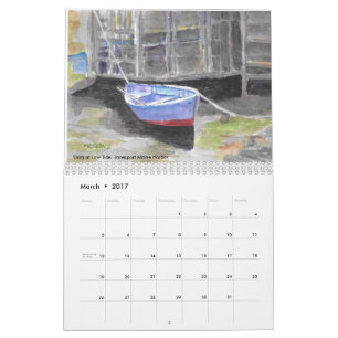 Roseann Meserve Maine Wasserfarbkalender Kalender