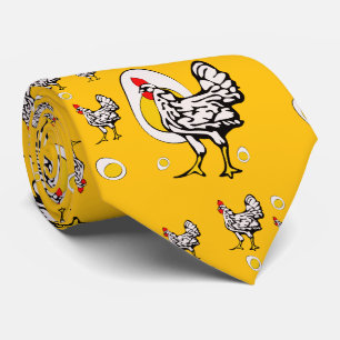 Roseanne Chicken - Funny Roseanne Rooster and Egg Krawatte