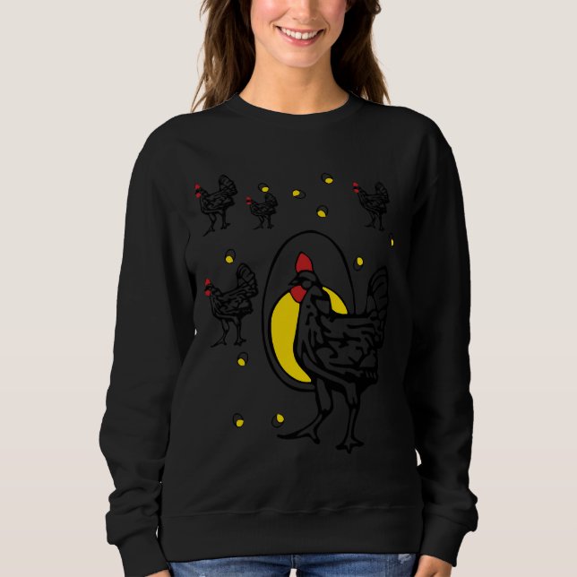 Roseanne Chicken Sweatshirt (Vorderseite)