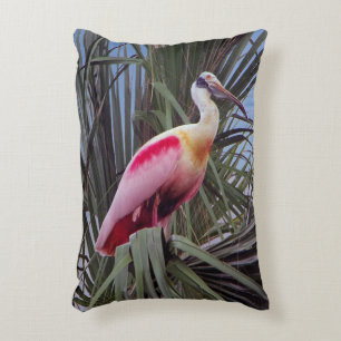 Roseate Spoonbill Akzent Kissen