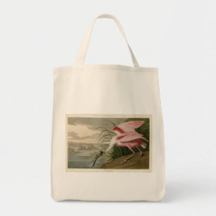 Roseate Spoonbill from Audubon's Birds of America Tragetasche
