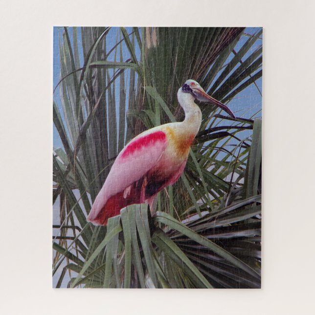 Roseate-Spoonbill-Puzzle (Vertikal)