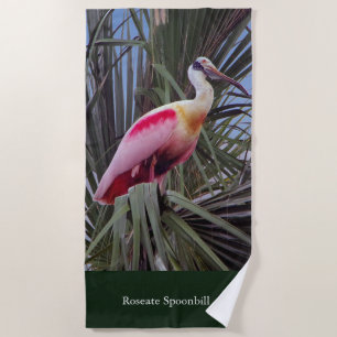 Roseate Spoonbill Strandtuch
