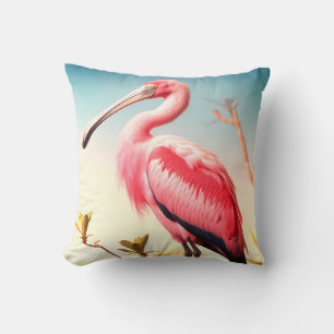 Roseate Spoonbill Throw Kissen