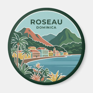 Roseau, St. George, Dominica Dominica Magnet