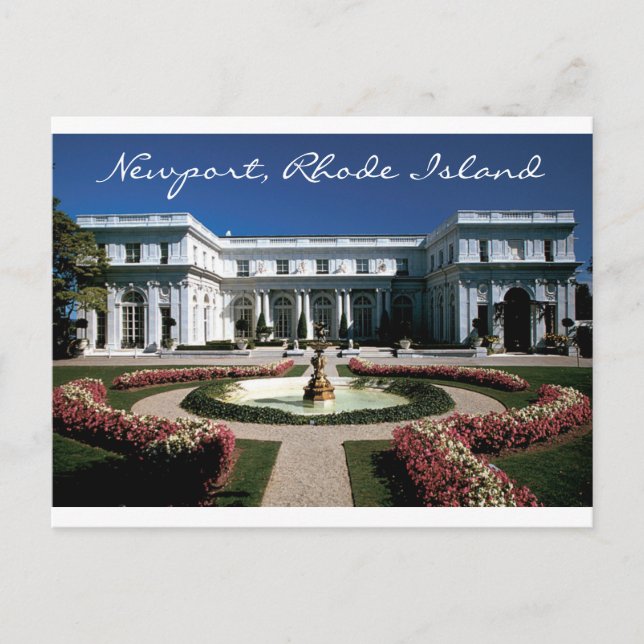 Rosecliff Mansion, Newport Rhode Island Carte post (Devant)