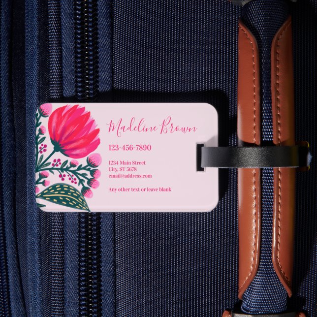 Rosefield Dreams Gepäckanhänger (Rückseite Insitu 2)