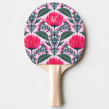Rosefield Dreams Ping Pong Paddle