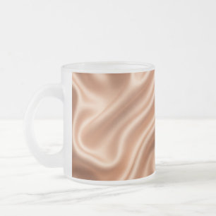 Roségold-Satin-Seide-abstraktes Luxus-Muster Mattglastasse